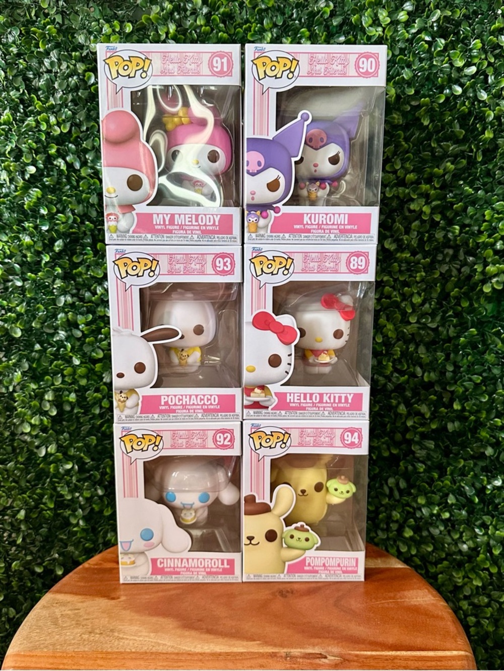 Funko Pop Hello Kitty & Friends Sweet Treats, Complete Set
